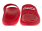 CocaCola Classic Script Pillow Slides for Men  UltraSoft DualSize Comfort QuickDry Sandals (Adults)