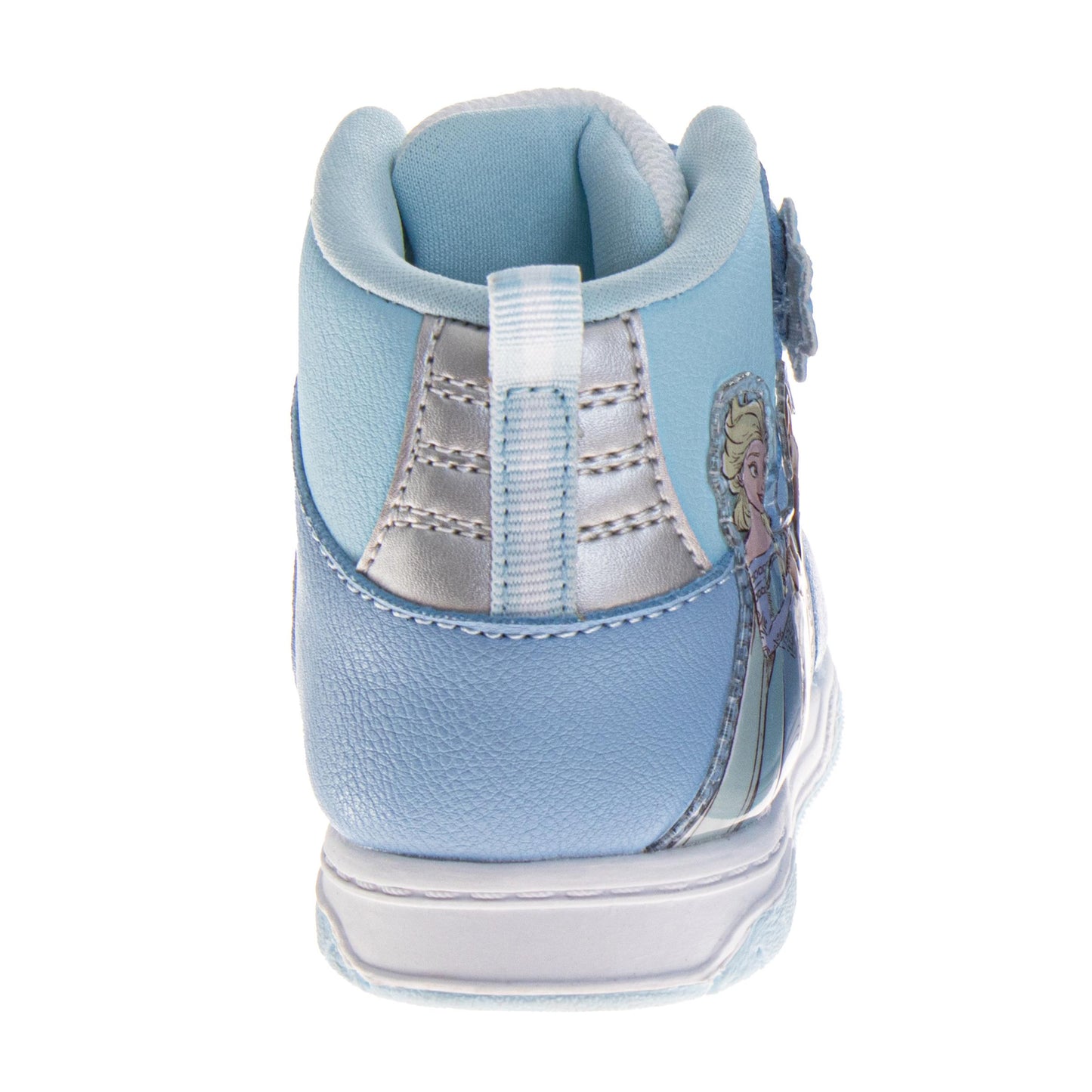 Frozen Girls Anna & Elsa High-Top Sneakers Hook and Loop with Lace-Up (Little Kid)