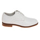 Josmo White Classic Dress Shoes Boys'  LaceUp Closure Formal Wear Stylish Elegant Comfort Fit (Little Kid)
