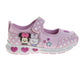 Disney Minnie Mouse & Daisy Girls' Toddler Tsum Tsum-Style Light-Up Mary Jane Sneakers