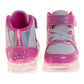 Disney Minnie Mouse High Top Sneakers Girls  Bow Detail Fashion Casual Wear Durable Canvas Ankle Support (Toddler / Little Kid)