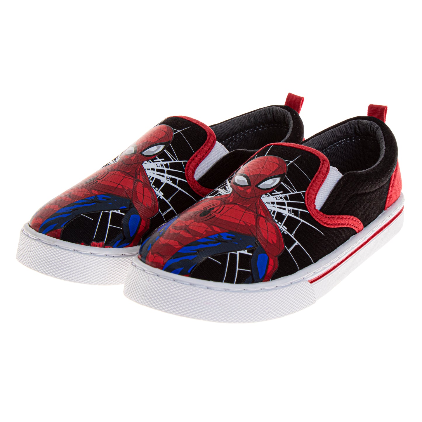 Marvel Spider-Man Boys Slip-On Canvas Sneakers (Big Kid)