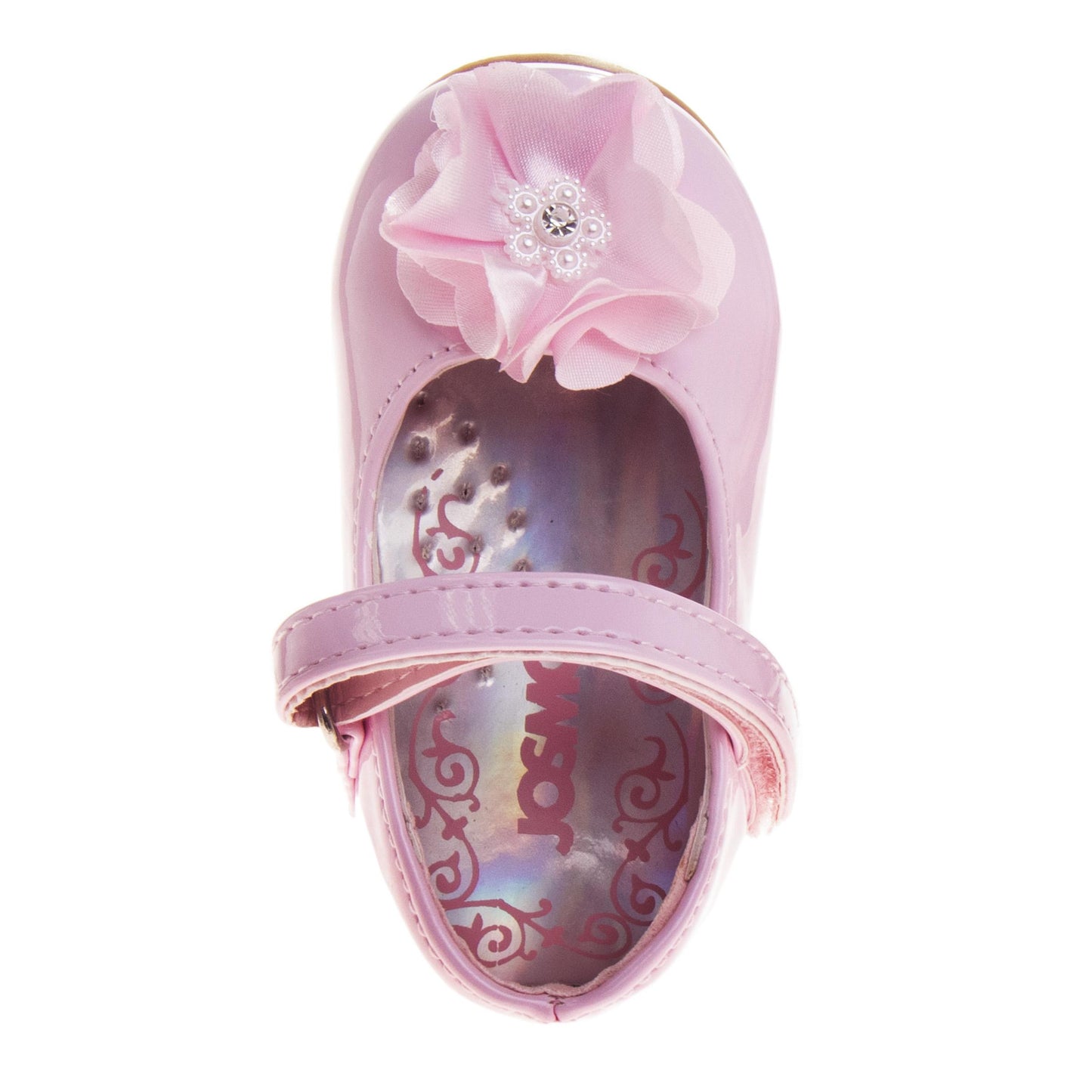 Josmo Dress Shoes Infant Girls'  Soft Sole Elegant Stylish First Steps Comfort Fit Easy On/Off (Infant)