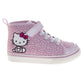 Sanrio Hello Kitty Sneakers for Girls  High Top Casual Comfortable Durable (Toddler / Little Kid)