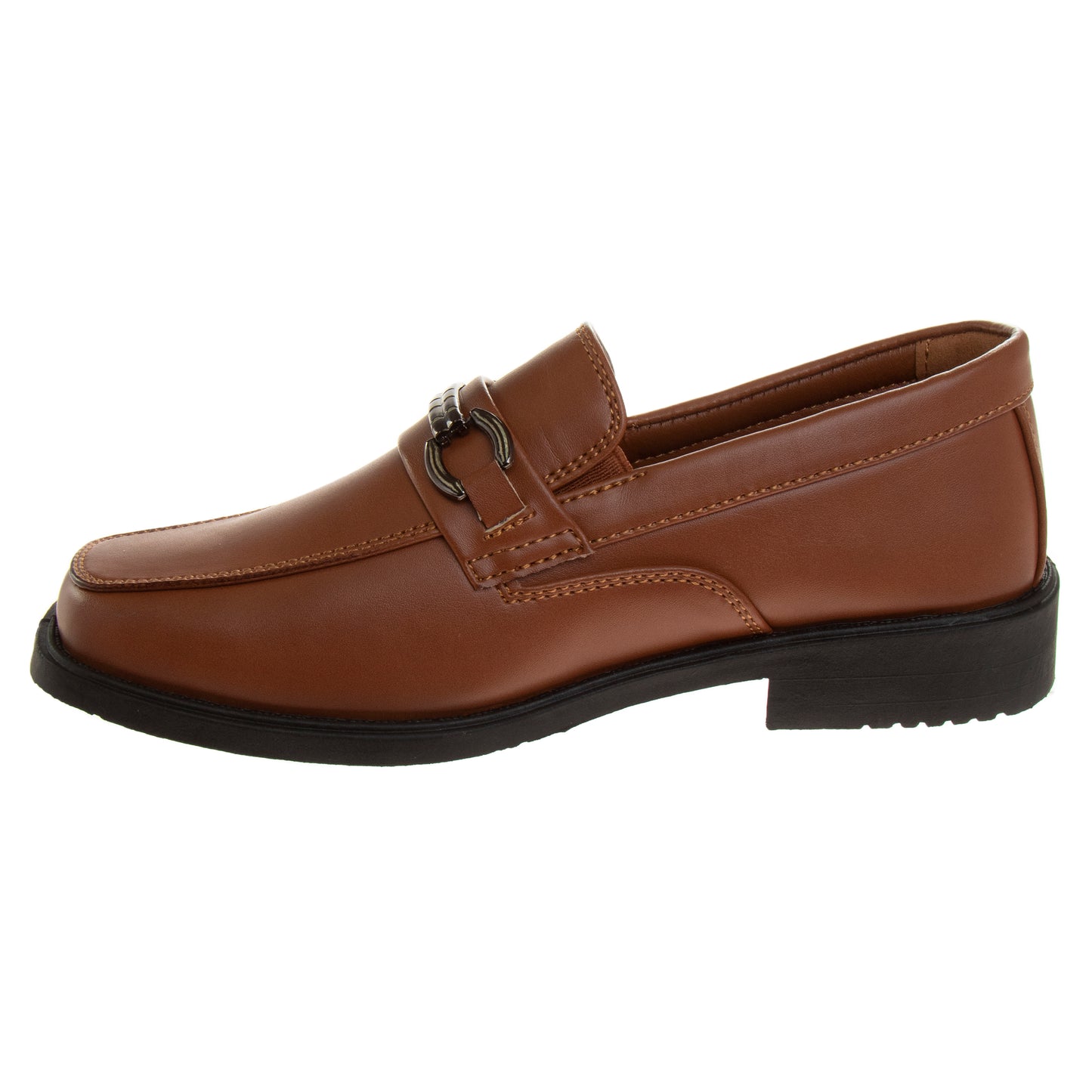 Josmo SlipOn Classic Oxford Dress Shoes Boys'  Easy Slipon Classic Oxford Formal Wear Comfort Fit Metal Accent (Little Kid / Big Kid)