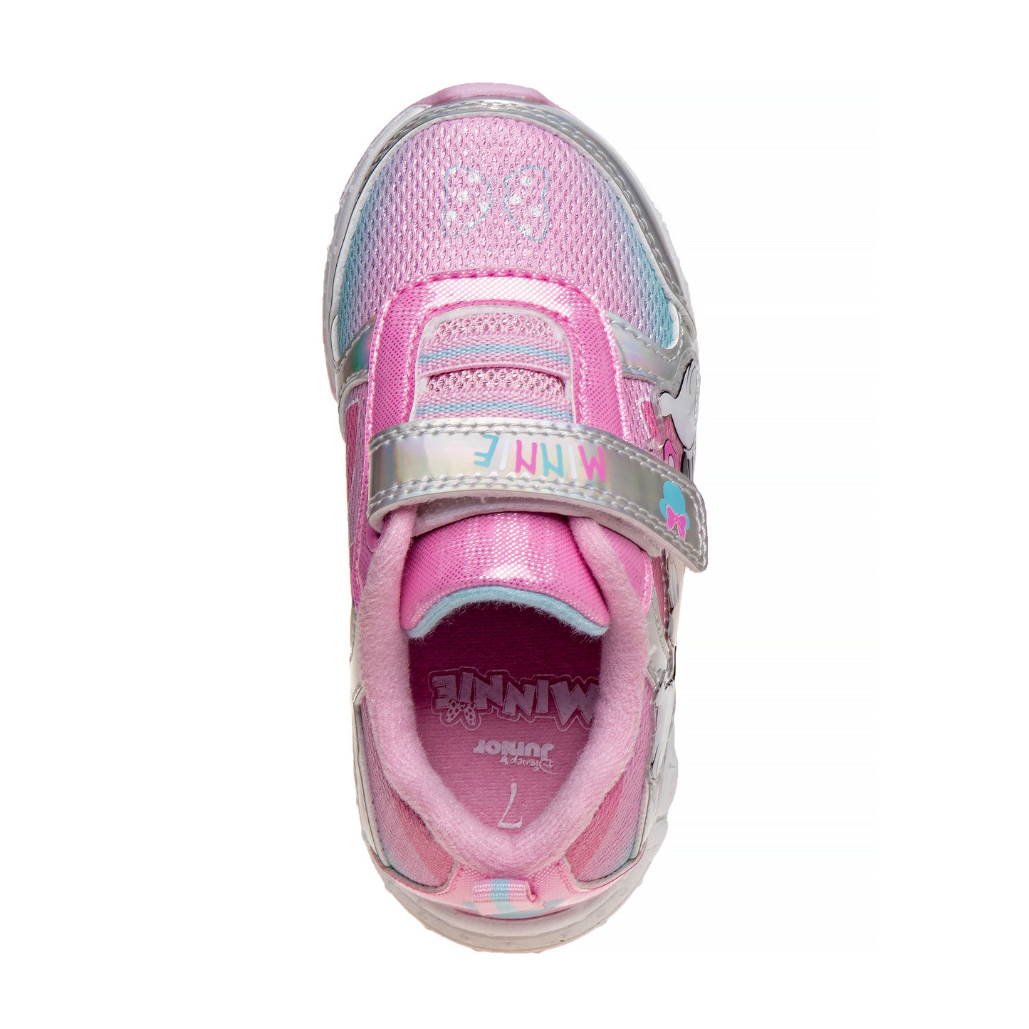 Disney Minnie Mouse Girls' Light Up Sneakers (Toddlers)