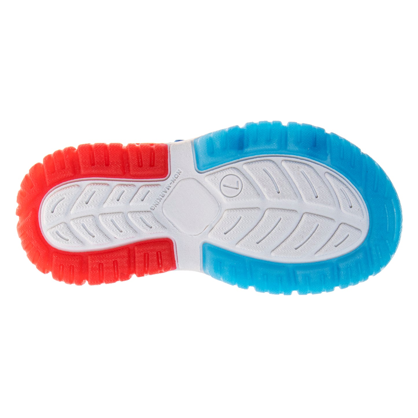 Sonic the Hedgehog Boys Hook and Loop Sport Sandals with Tails (Toddler)