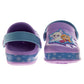 Frozen Girls Elsa & Anna Slip-On Clogs with Back Strap (Toddler)