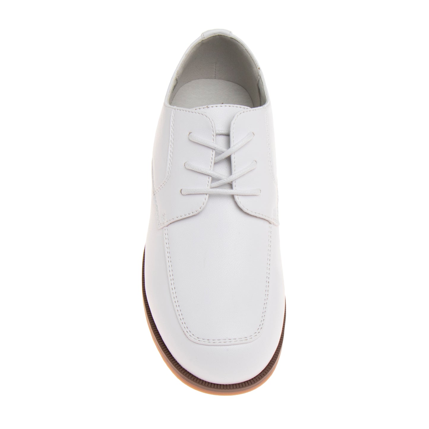 Josmo White Classic Dress Shoes Boys'  LaceUp Formal Wear Stylish Elegant Comfort Fit (Little Kid)