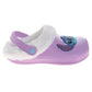 Disney Lilo & Stitch Fuzzy Fleece Lined Clogs for Girls and Womens Winter Warm Plush Garden Shoes