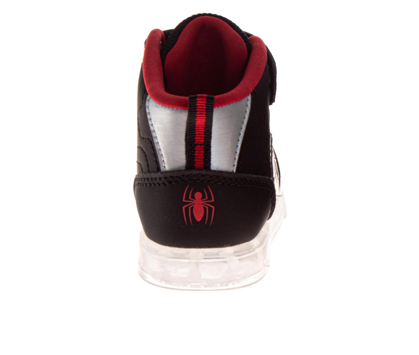 Marvel Spiderman Design Super Hero Sneakers Boys  WebSlinger Athletic Running Hook and Loop Durable Tread (Toddler / Little Kid)