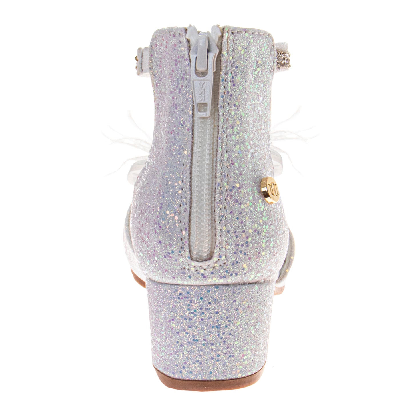 Badgley Mischka Dress Sandals Girls'  Buckle Closure Elegant Stylish Formal Wear Comfort Fit (Little Kid / Big Kid)