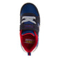 Sega Sonic Design Sneakers Boys  Super Speed Athletic Running Adjustable Strap Durable Tread (Toddler / Little Kid)