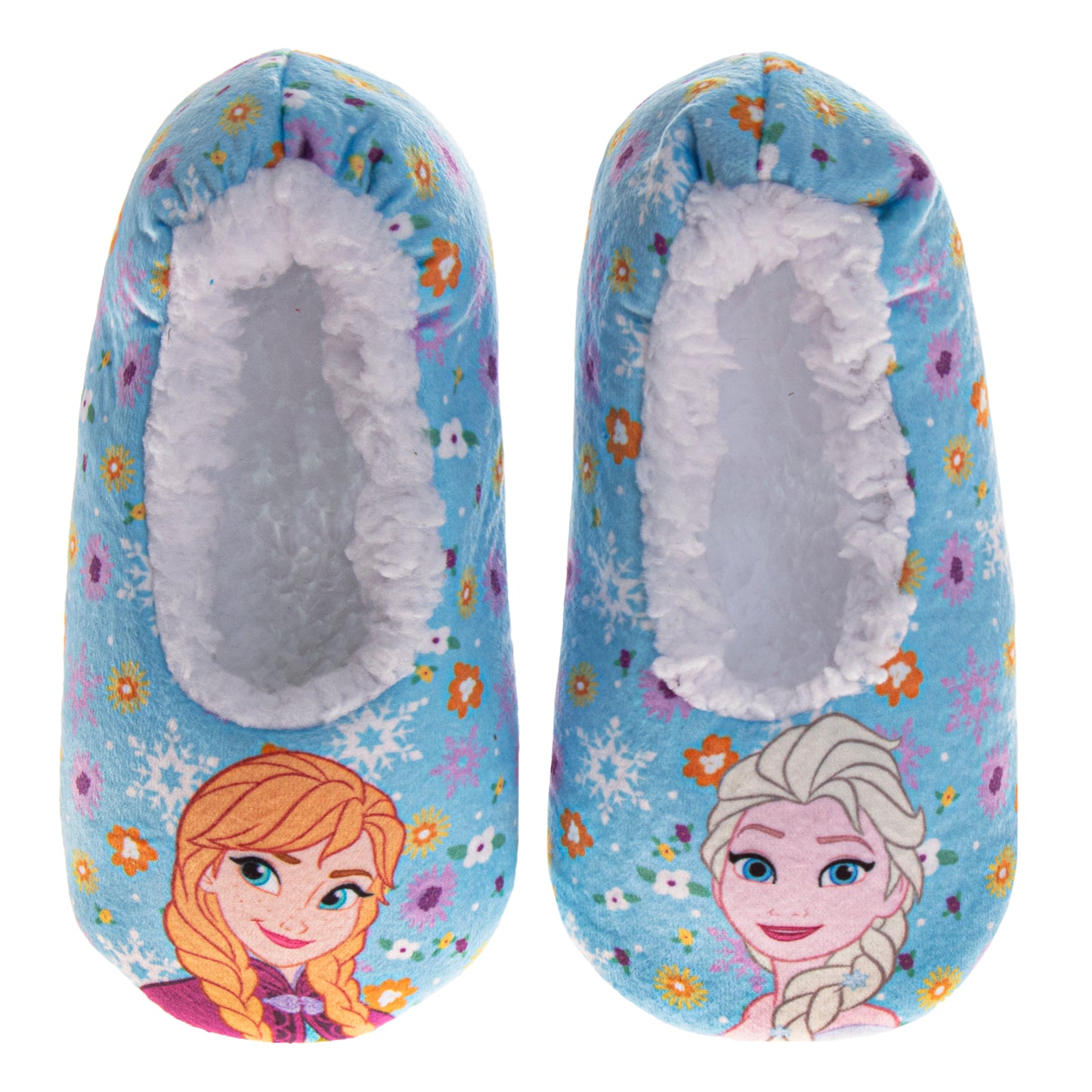 Disney Frozen Elsa Slippers for Girls  Elsa Design Comfortable Cozy Indoor Soft (Toddler / Little Kid)