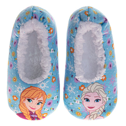 Disney Frozen Elsa Slippers for Girls  Elsa Design Comfortable Cozy Indoor Soft (Toddler / Little Kid)