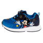 Disney Toddler Boys Mickey Mouse Sneakers with 2 Red Lights