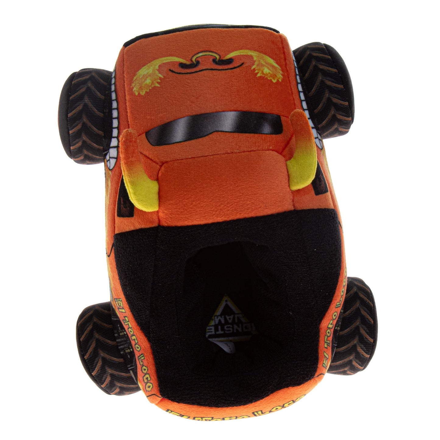 Monster Jam El Toro Loco Kids 3D Slip-On Slippers Dual Sizes (Toddler / Little Kid)