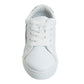 Kensie Girl LaceUp Glittery Casual Sneakers Girls'  Stylish Fashionable Everyday Wear Comfort Fit Durable (Little Kid / Big Kid)