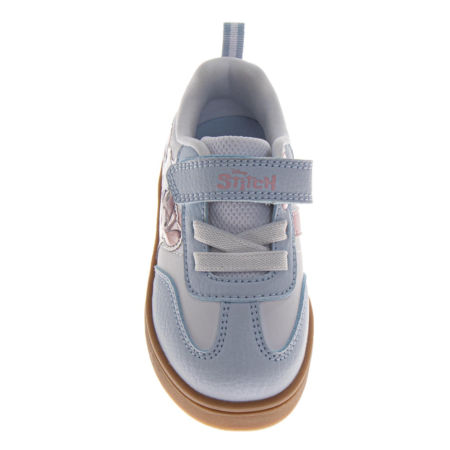 Disney Stitch Sneakers Girls  Cute Alien Casual Style Easy On/Off Durable Rubber Sole Comfortable (Toddler / Little Kid)