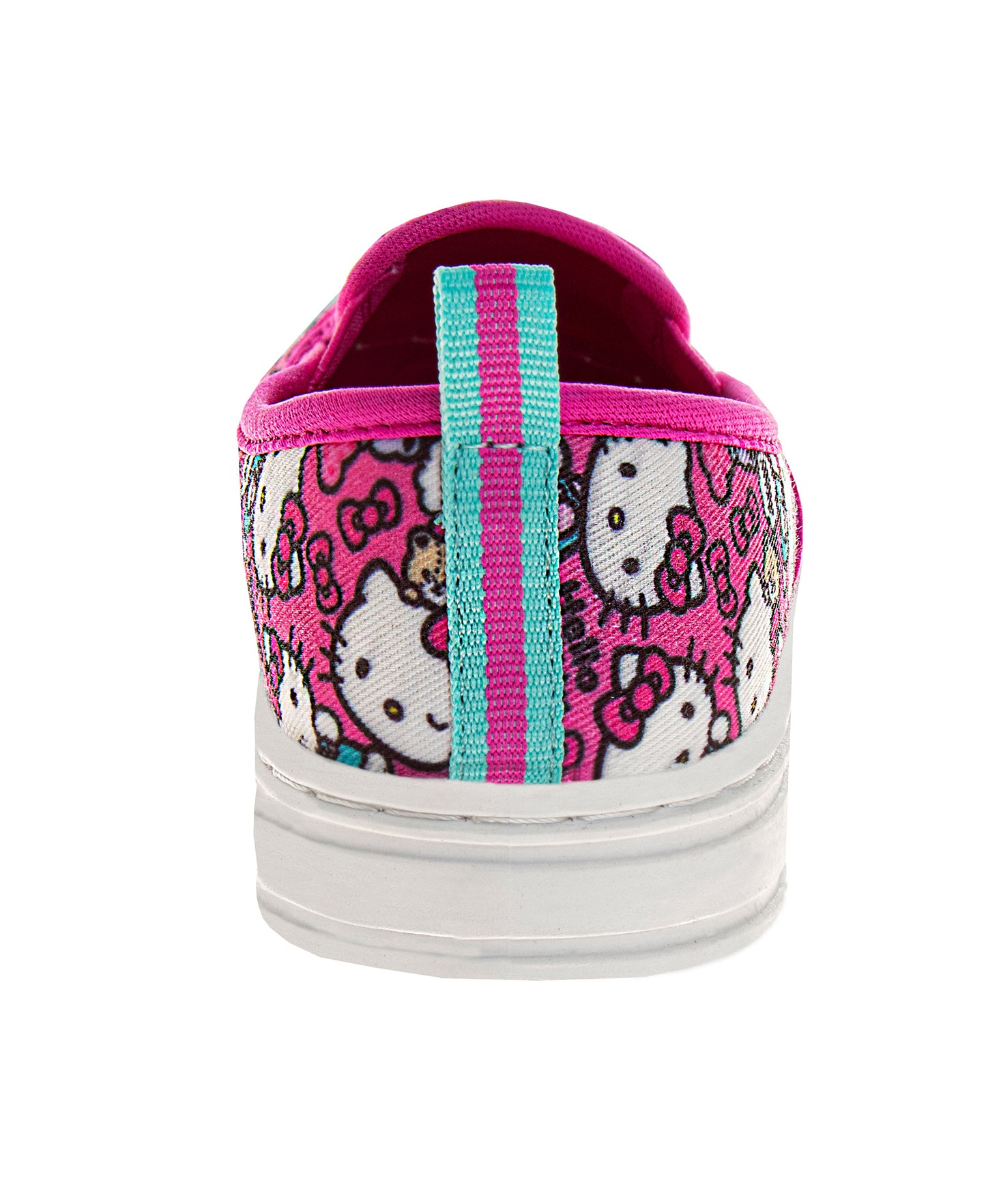 Hello Kitty Canvas SlipOn Sneakers Women's  Casual Comfort Easy Wear Fun Design Everyday Style (Women’s / Adult)