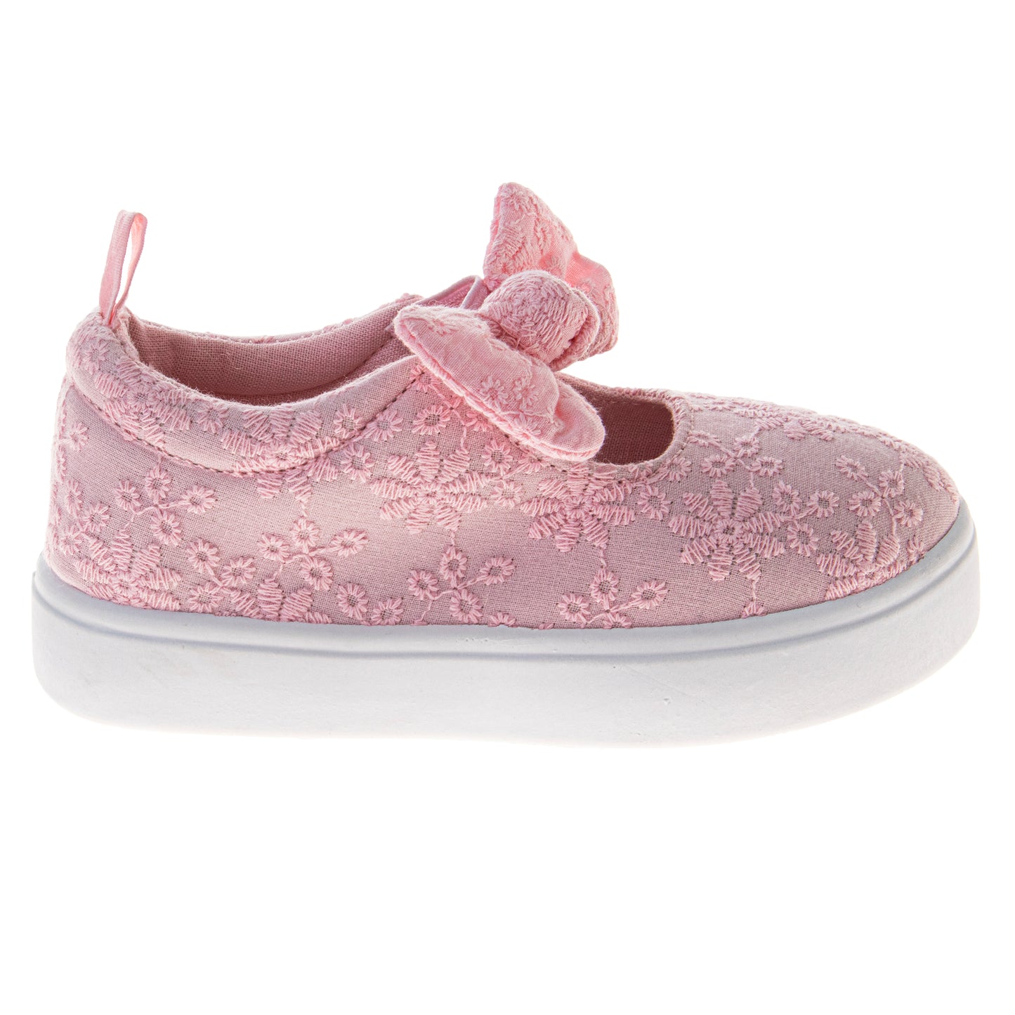Laura Ashley Girls' MJ Style Sneakers  Classic, Comfortable, and Easy SlipOn Shoes (Toddler / Little Kid)