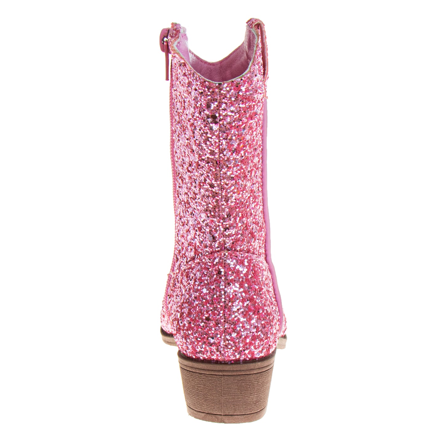 Kensie Girl Glittery Western Boots Girls'  Sparkly Glitter Western Style Fashion Forward Durable Comfort Fit (Little Kid / Big Kid)