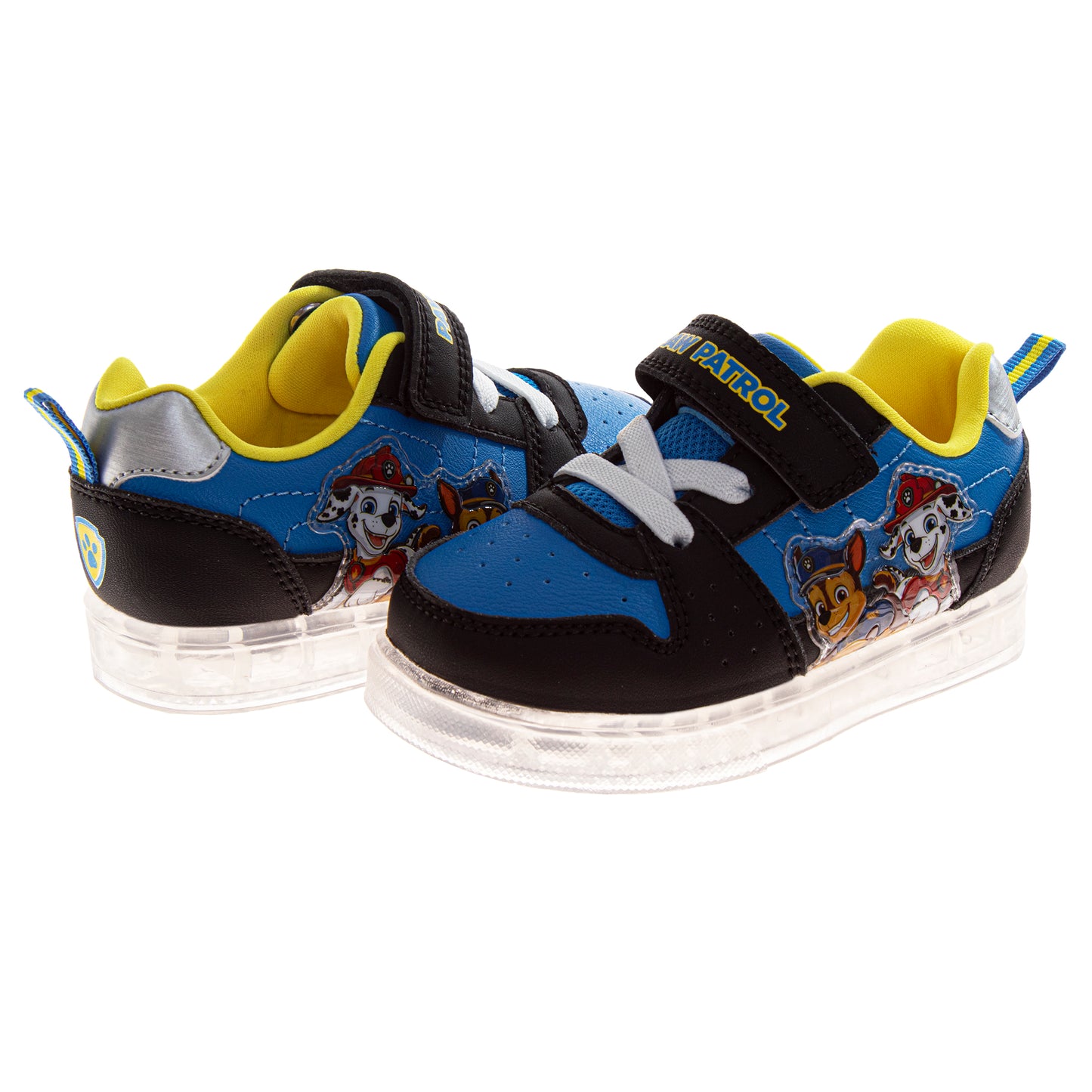 Nickelodeon Paw Patrol Sneakers for Boys - Comfortable Athletic Velcro Closure (Toddler/Little Kids)