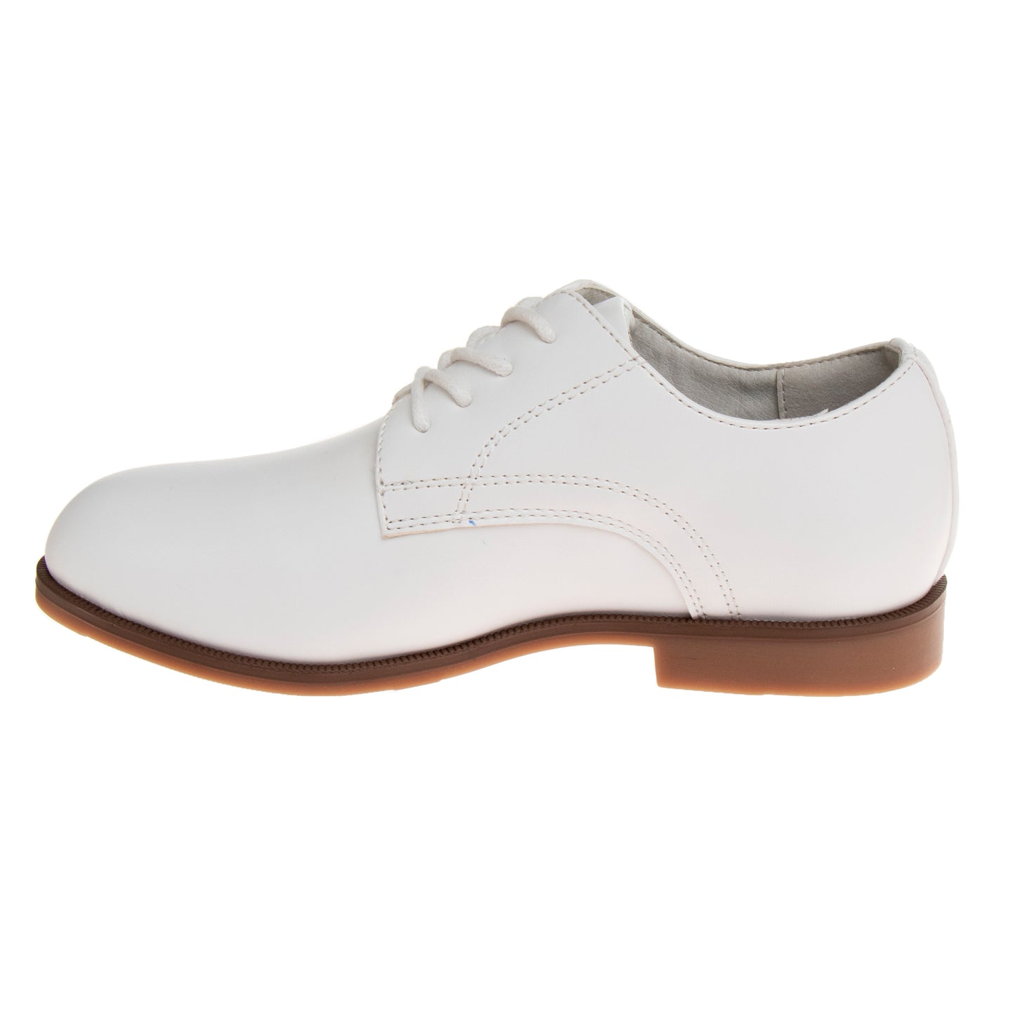 Josmo White Classic Dress Shoes Boys'  LaceUp Formal Wear Stylish Elegant Comfort Fit (Little Kid)