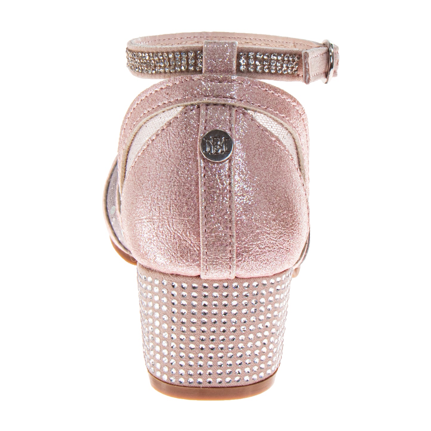 Badgley Mischka Dress Shoes Girls  Elegant Sparkle Formal Occasion Fashion Forward Comfort Fit (Little Kid / Big Kid)