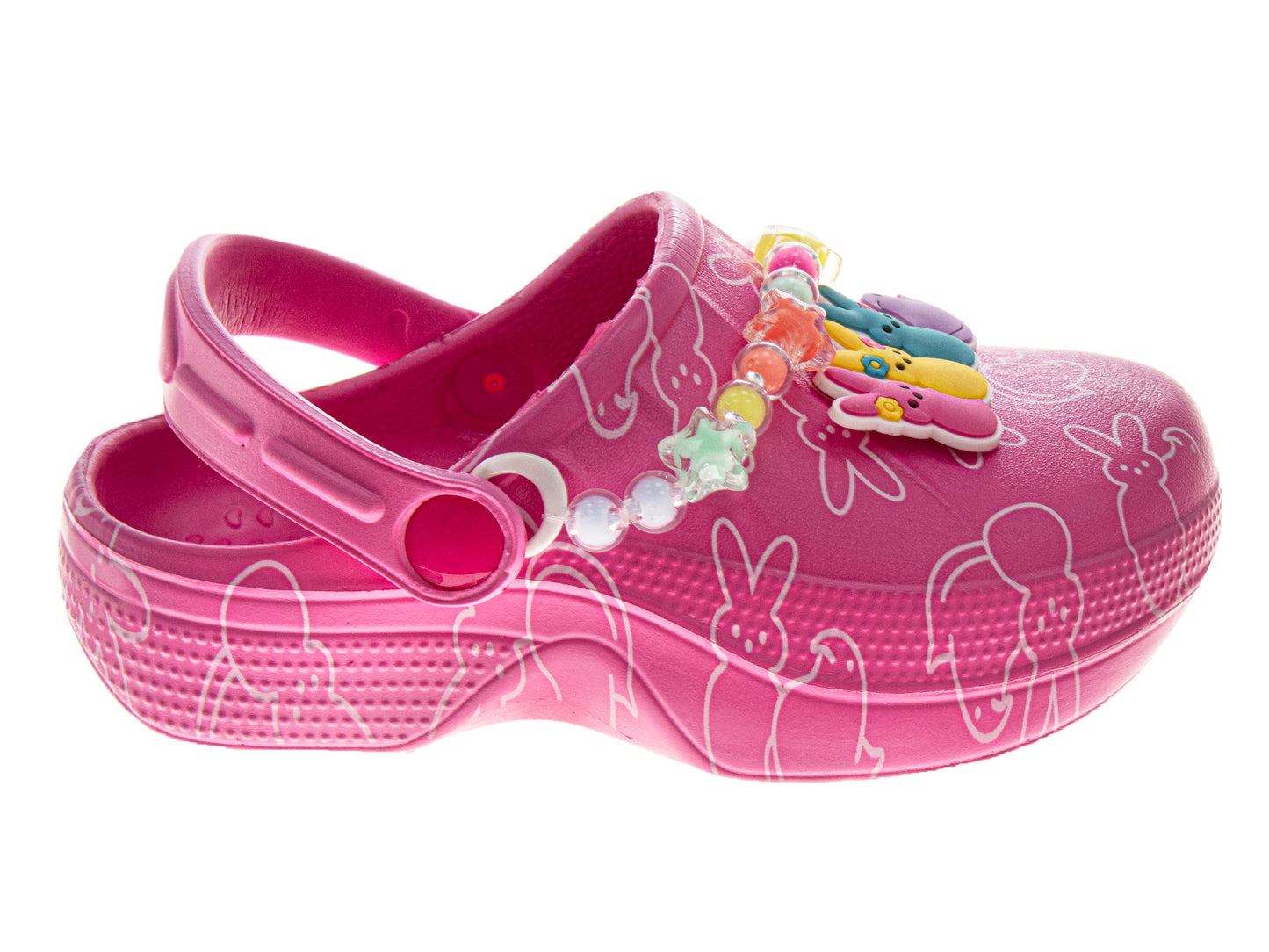 Peeps Clogs for Ladies - Lightweight Comfort Casual Dual Size (Adult)