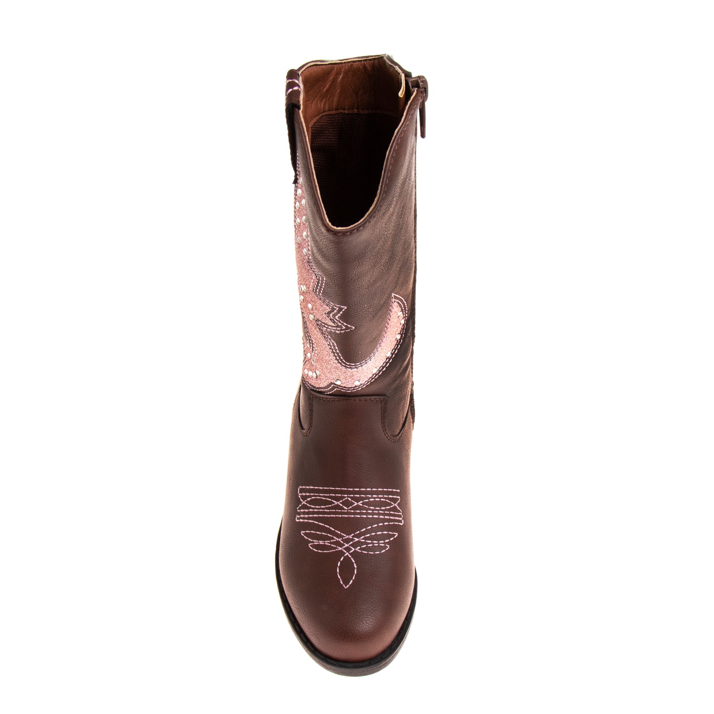 Kensie Girl Cowgirl Boots Girls'  Western Style Fashion Forward Stylish Comfort Fit Durable (Little Kid)