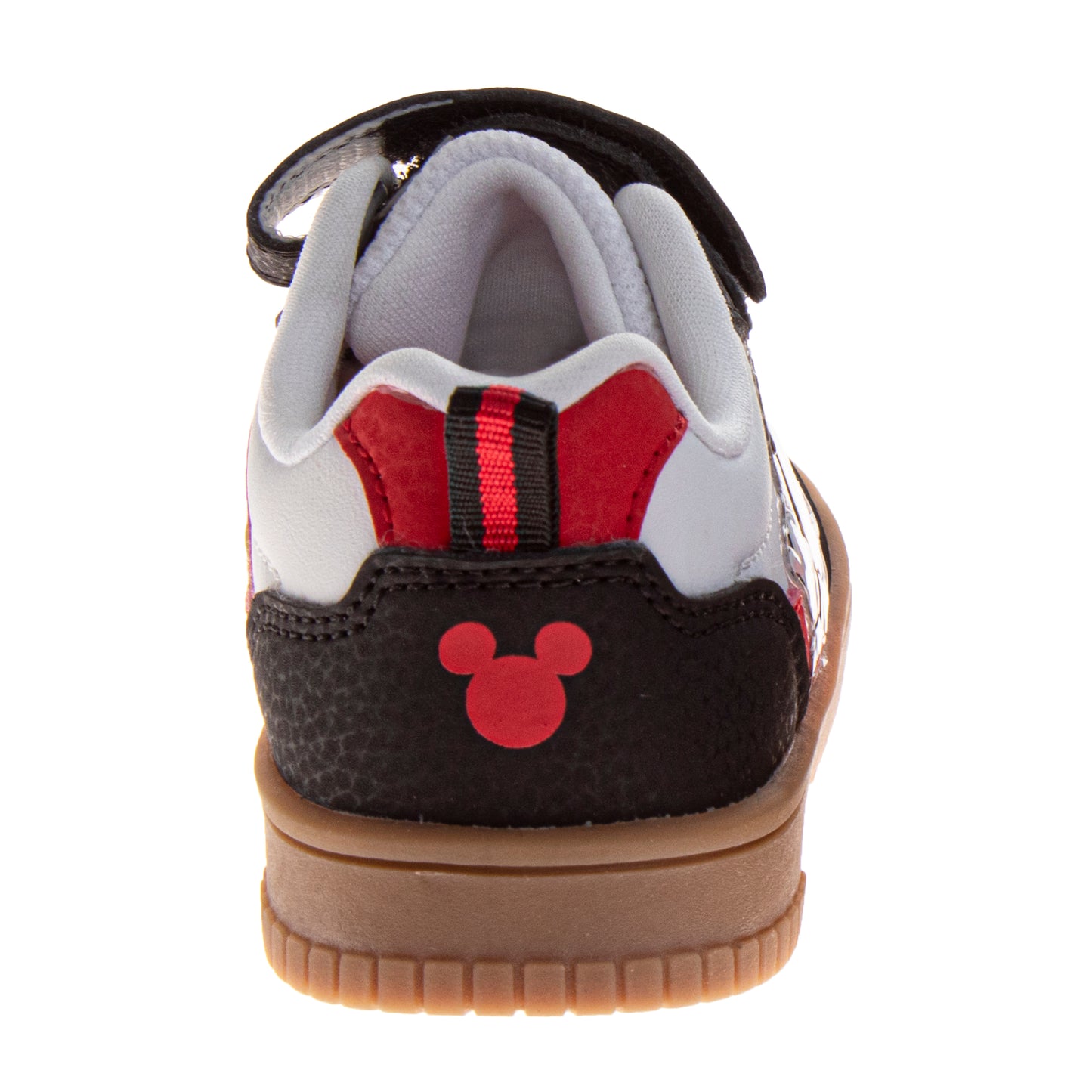 Disney Mickey Mouse Casuals Sneakers Boys  Iconic Everyday Wear Comfortable Durable Canvas Velcro Closure (Toddler / Little Kid)