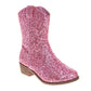 Kensie Girl Glittery Western Boots Girls'  Sparkly Glitter Western Style Fashion Forward Durable Comfort Fit (Little Kid / Big Kid)