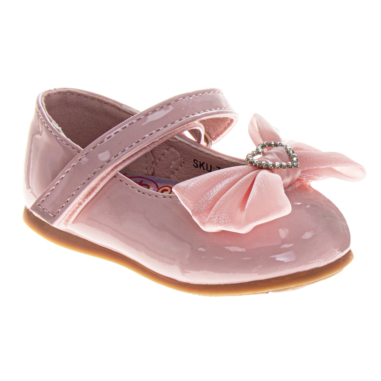 Josmo Dress Shoes Girls  Patent Finish Glossy Formal Special Occasion Infant Support (Infant)