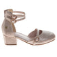 Badgley Mischka Girls' Toddler Heels Classy Dress Shoes