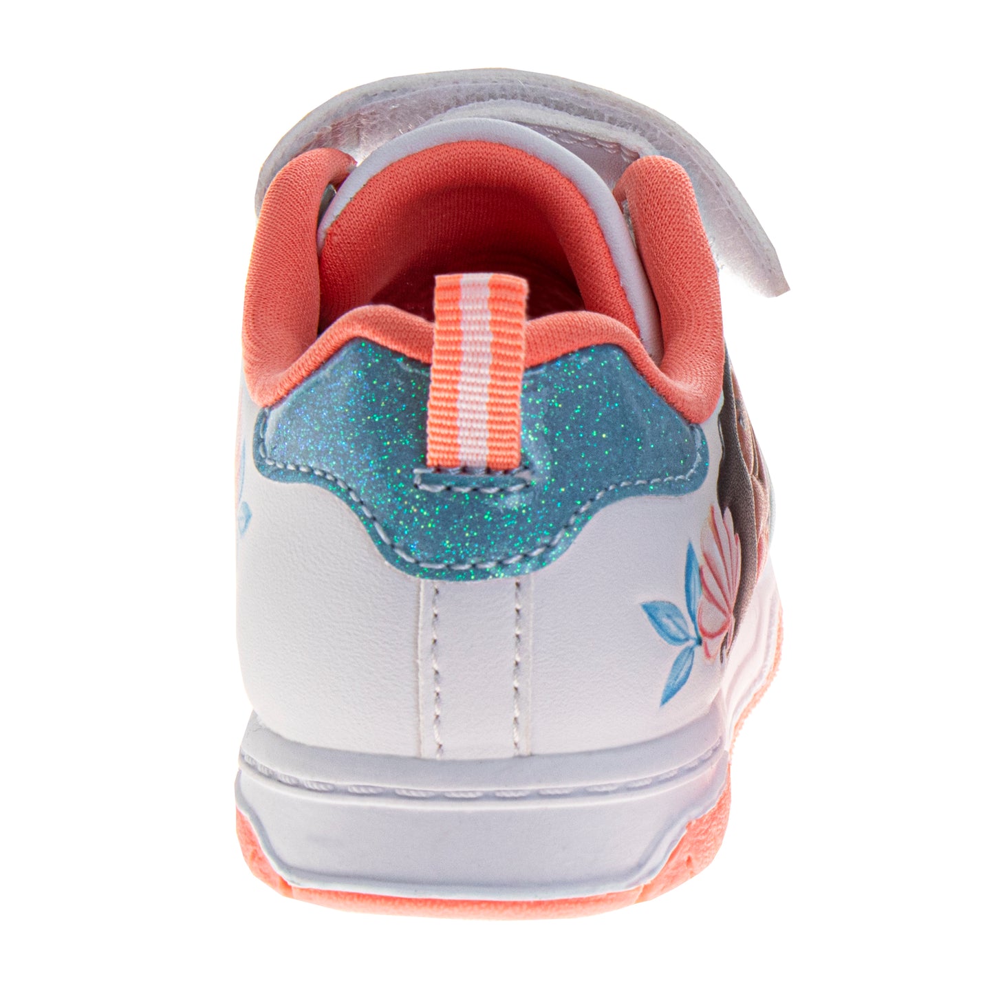 Disney Moana Shoes for Girls' Strap Closure, Laceless Princess Sneakers Featuring Pua & HeiHei (Toddler/Little Kid)