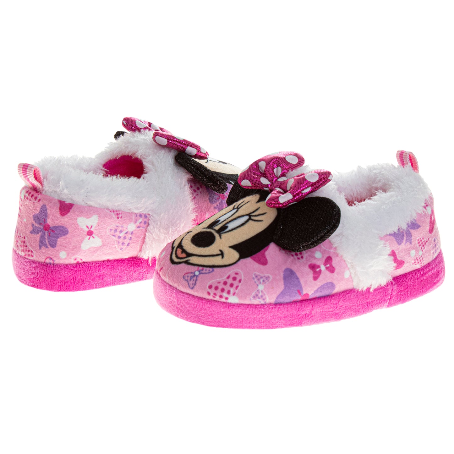 Disney Minnie Mouse Dual Sizes Girls' Slippers (Toddlers)