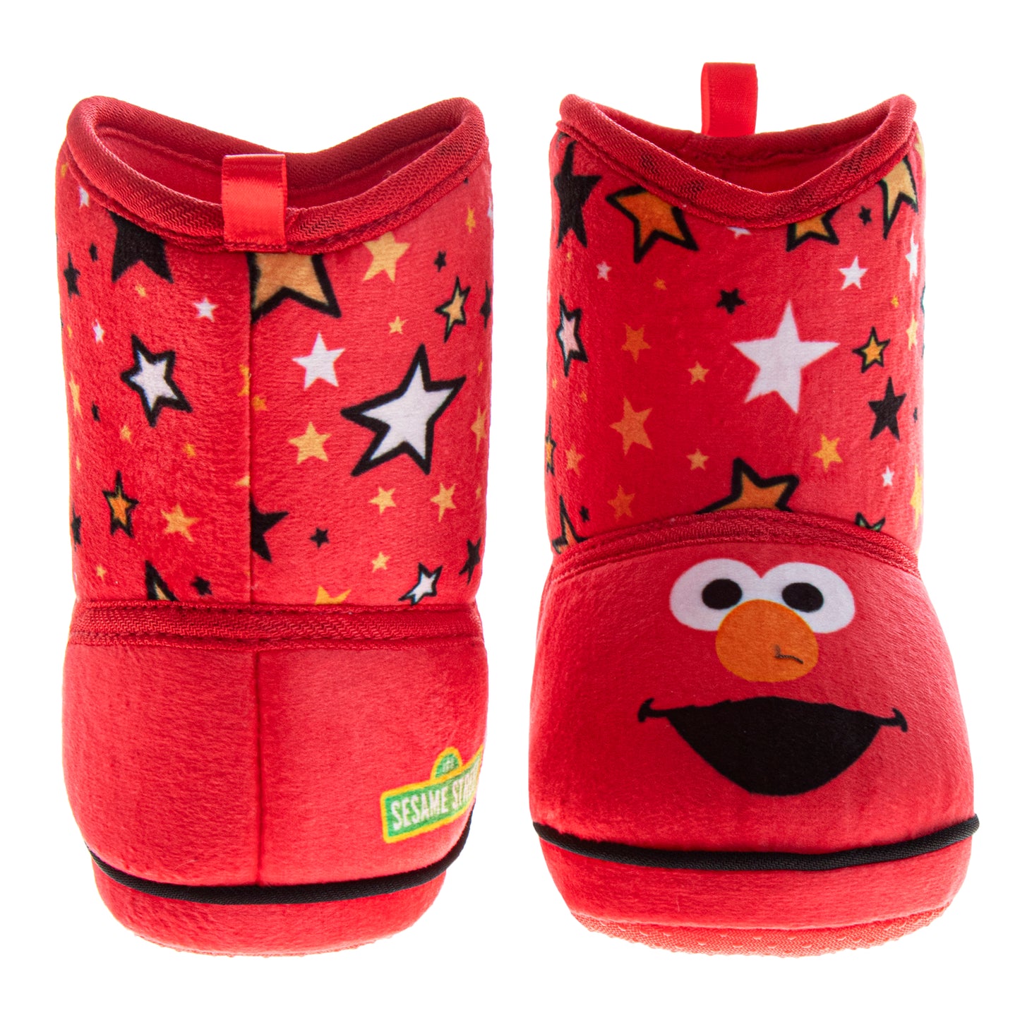 Sesame Street Elmo and Cookie Kids' Boots  Warm, Fuzzy, and Fun SlipOn Styles (Toddler)