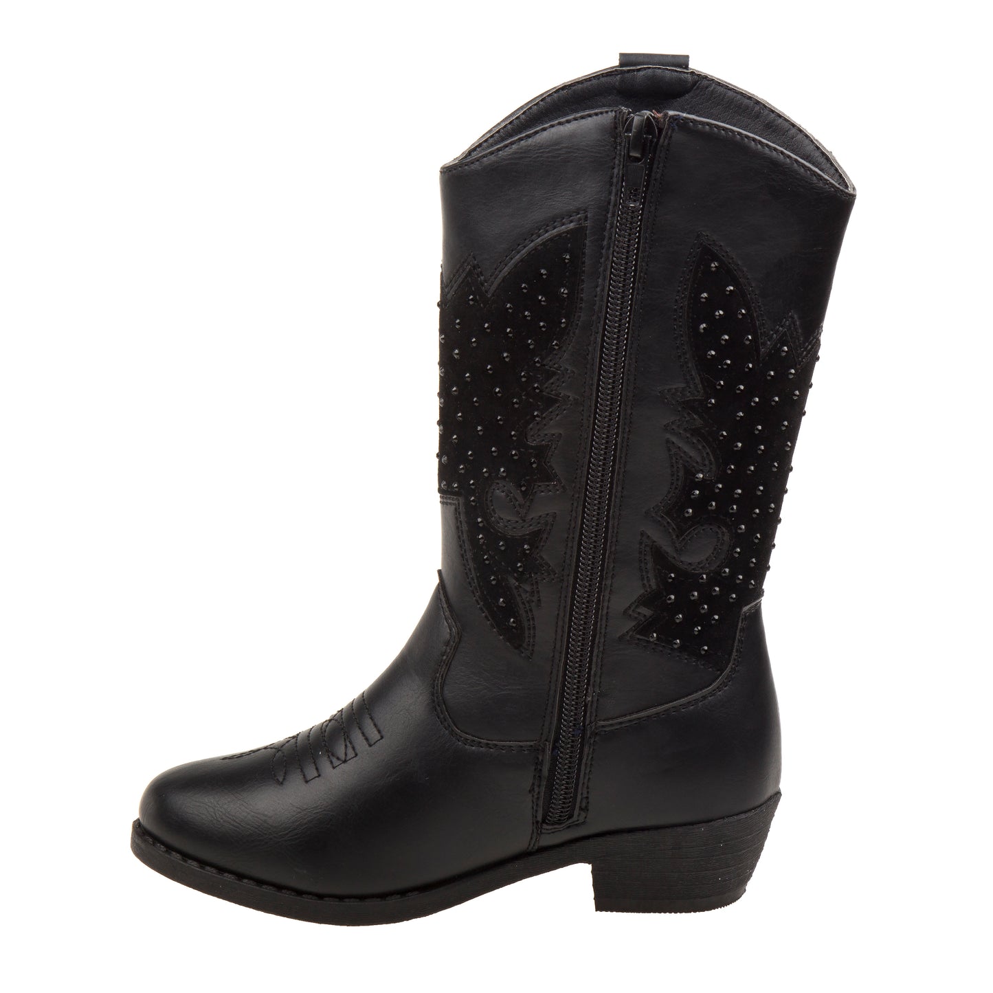 Kensie ZipUp Boots with Heel for Girls / Stylish Comfortable Fashion Design (Toddler / Little Kid)