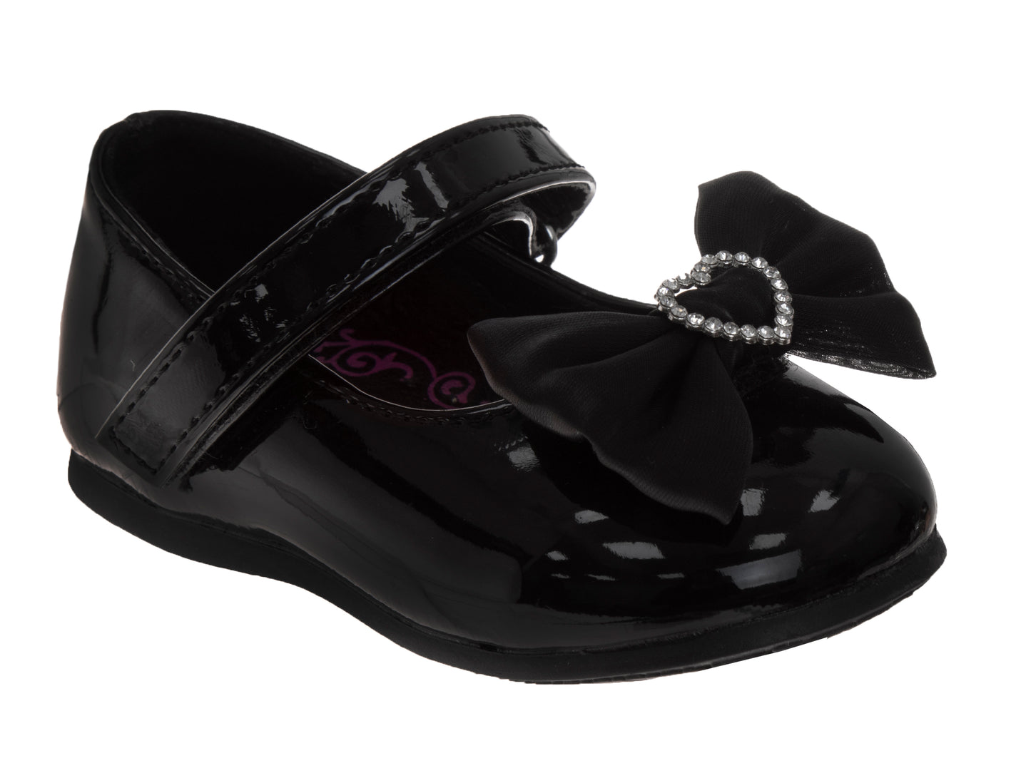 Josmo Dress Shoes Girls  Patent Finish Glossy Formal Special Occasion Infant Support (Infant)