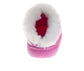 Sweethearts Conversation Hearts Slippers Girls  Cozy Furry Comfort Soft Plush Warm Lined Indoor Wear (Little Kid / Big Kid)