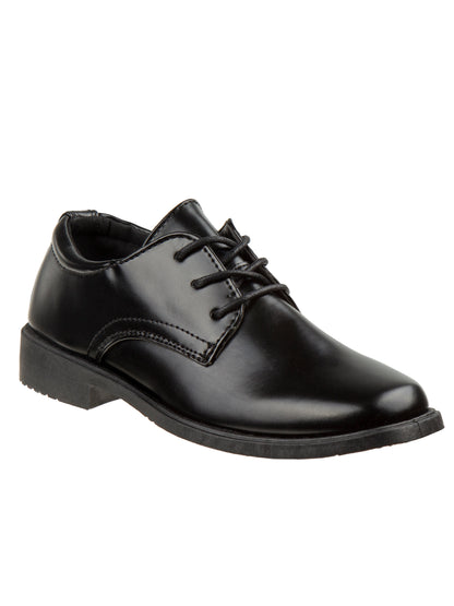 Josmo Classic Oxford Casual Dress Shoe Boys'  LaceUp Closure School Uniform Formal Wear Comfort Fit Versatile Style (Little Kid / Big Kid)