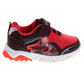 Marvel Spider-Man Boys Light-Up Sneakers with Hook and Loop Closure (Toddler)