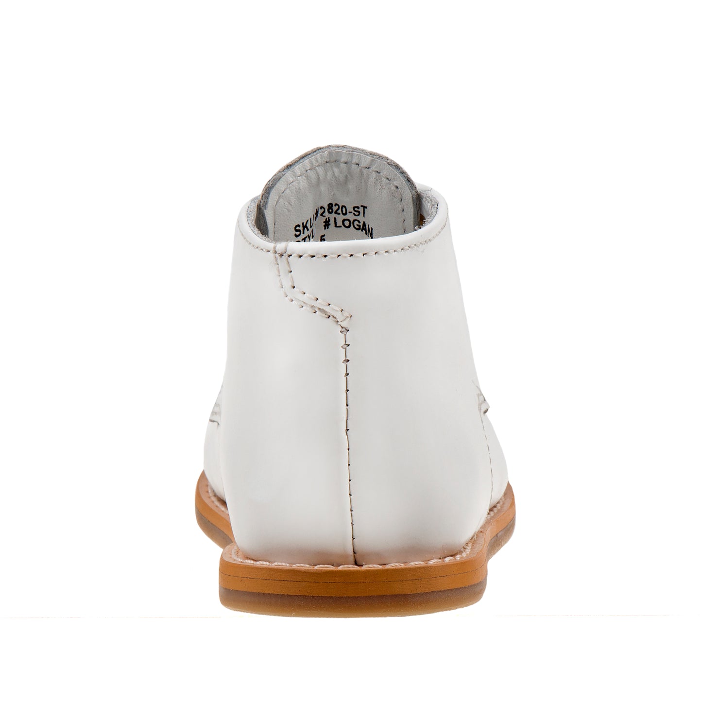 Josmo Logan Baby Walking Shoes Medium Width – Boys Girls Unisex Walking Shoes First Step Walker - Leather  Non-Slip Bottom High top