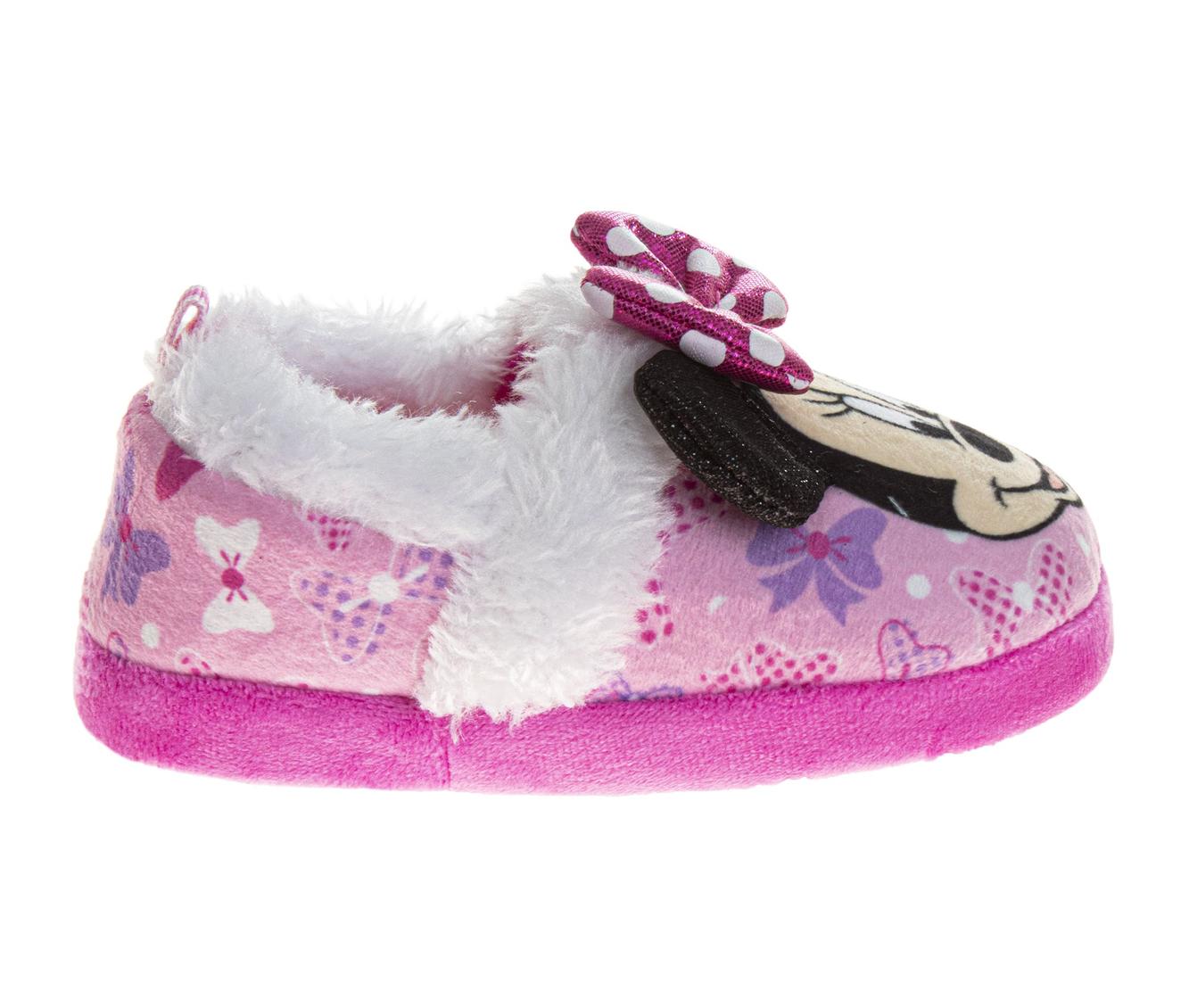 Disney Minnie Mouse Dual Sizes Girls' Slippers (Toddlers)