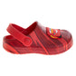 Josmo Cars Clog Sandal Waterproof Slip-On Slides for Boys - Lightning McQueen Closed Toe Clogs with Backstrap (Sizes: 5-10 Toddlerss)