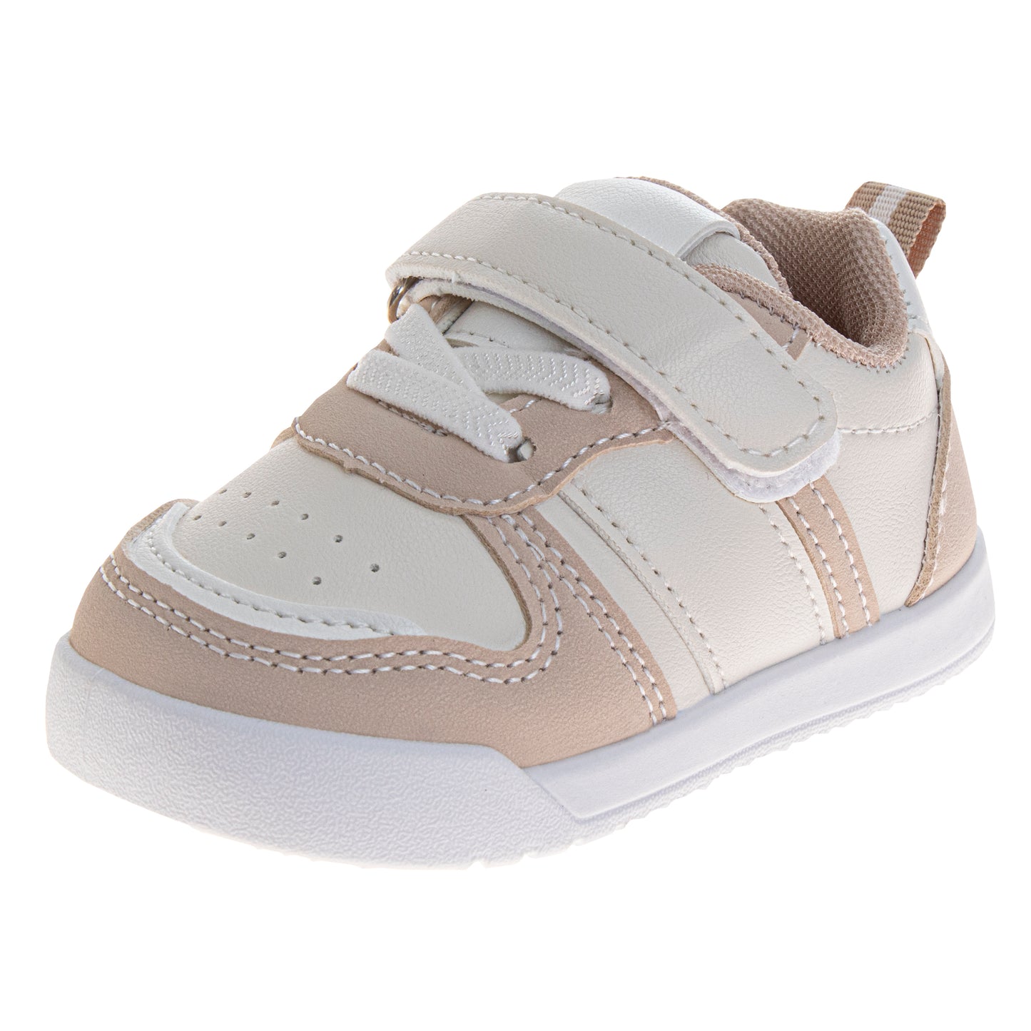Josmo Girls' Hook and Loop Sneakers  Comfortable, Casual, and EasytoWear Footwear (Infant / Toddler)