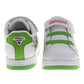 Monster Jam Boys Court Sneakers with Hook and Loop Closure (Little Kid)