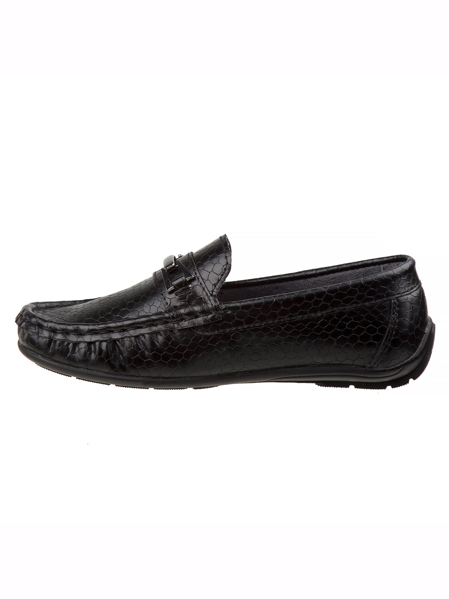 Josmo Boys’ Shoes: Stylish Casual Leatherette Moccasin Driving Loafers ( Toddler)