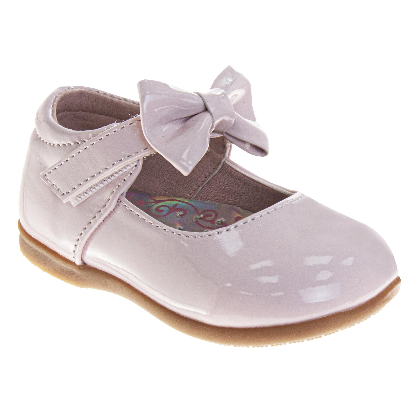 Josmo Girls' Mary Jane Dress Shoes  Classic Style with Bow Detail (Infant / Toddler)